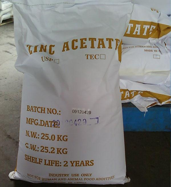 Zinc Acetate Anhydrous Cas 557-34-6