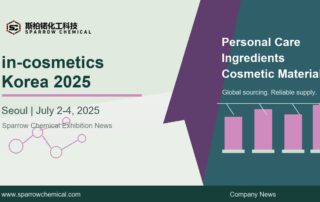 Sparrow Chemical attended in-cosmetics Korea 2025 in Seoul
