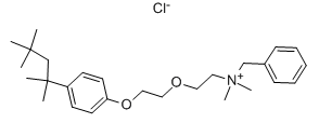 Benzethonium chloride CAS 121-54-0 chemical structure